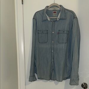 Levi's Classic Blue Denim Shirt